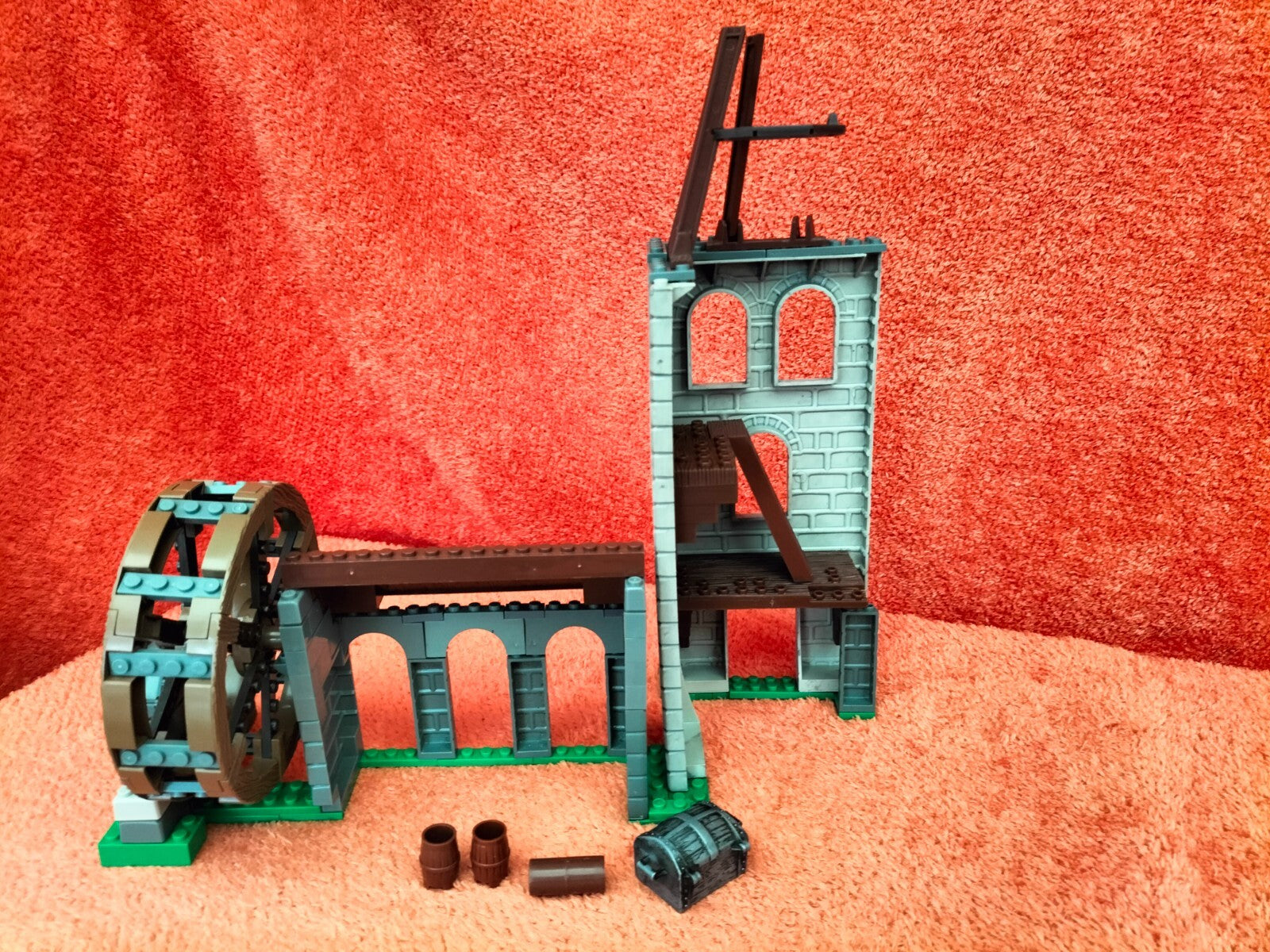 Lot V051: Mega Bloks Pirates of the Caribbean Water wheel duel 1027