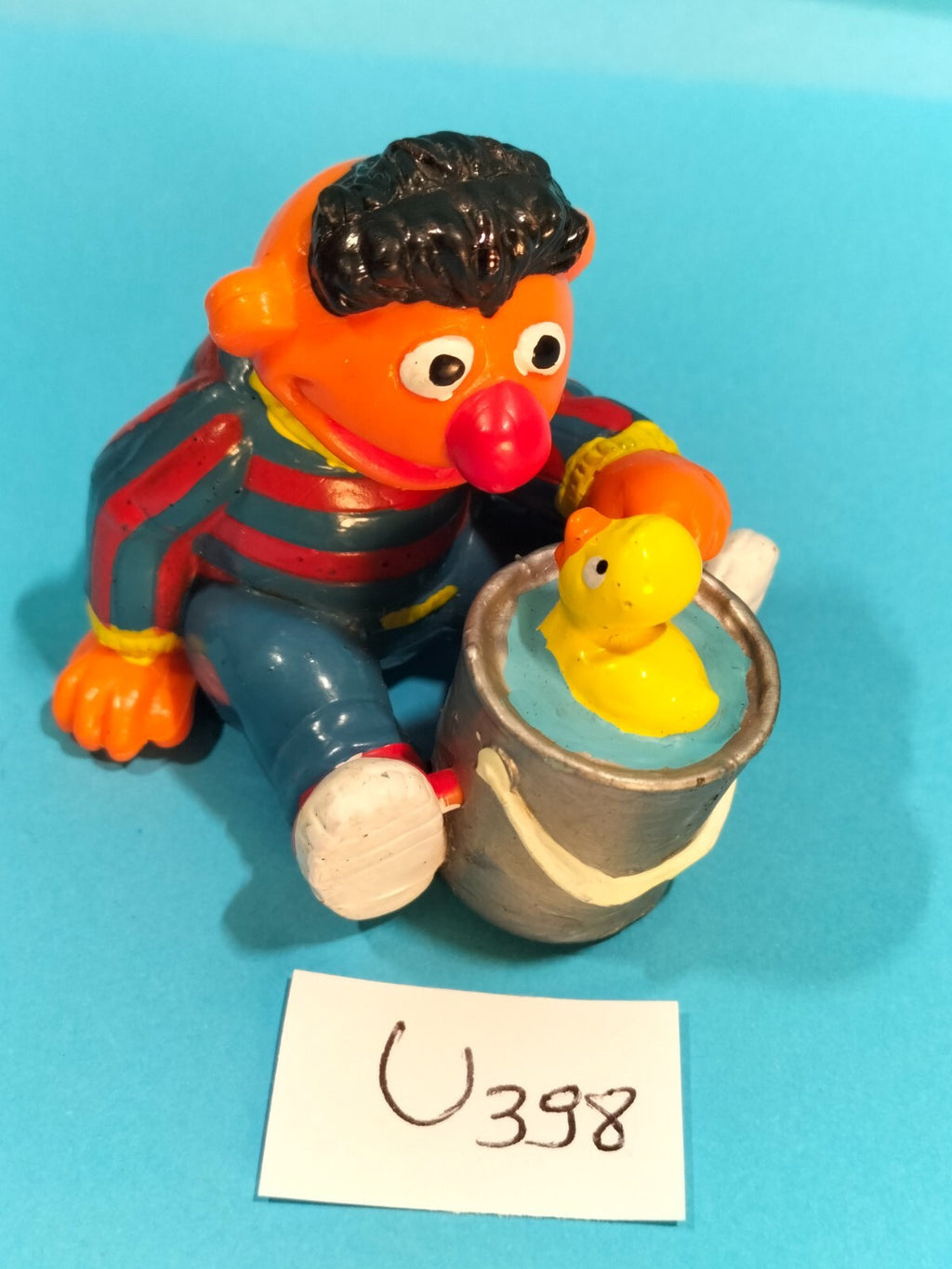Figurine SESAME STREET U398: ERNIE duck/duck - JHP - Henson Applause 4cm