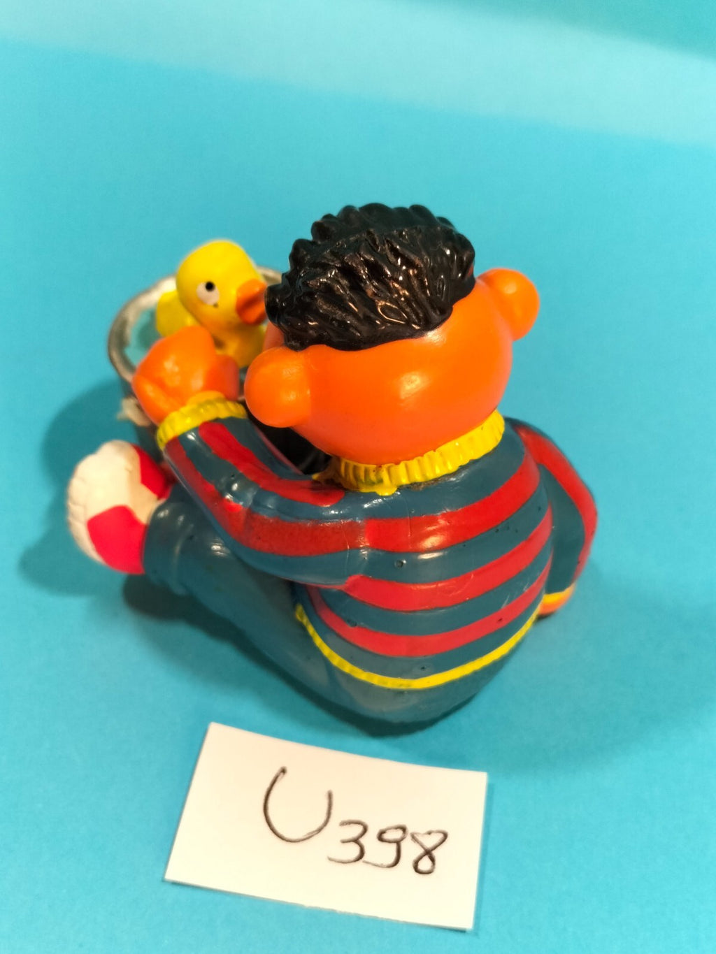 Figurine SESAME STREET U398: ERNIE duck/duck - JHP - Henson Applause 4cm