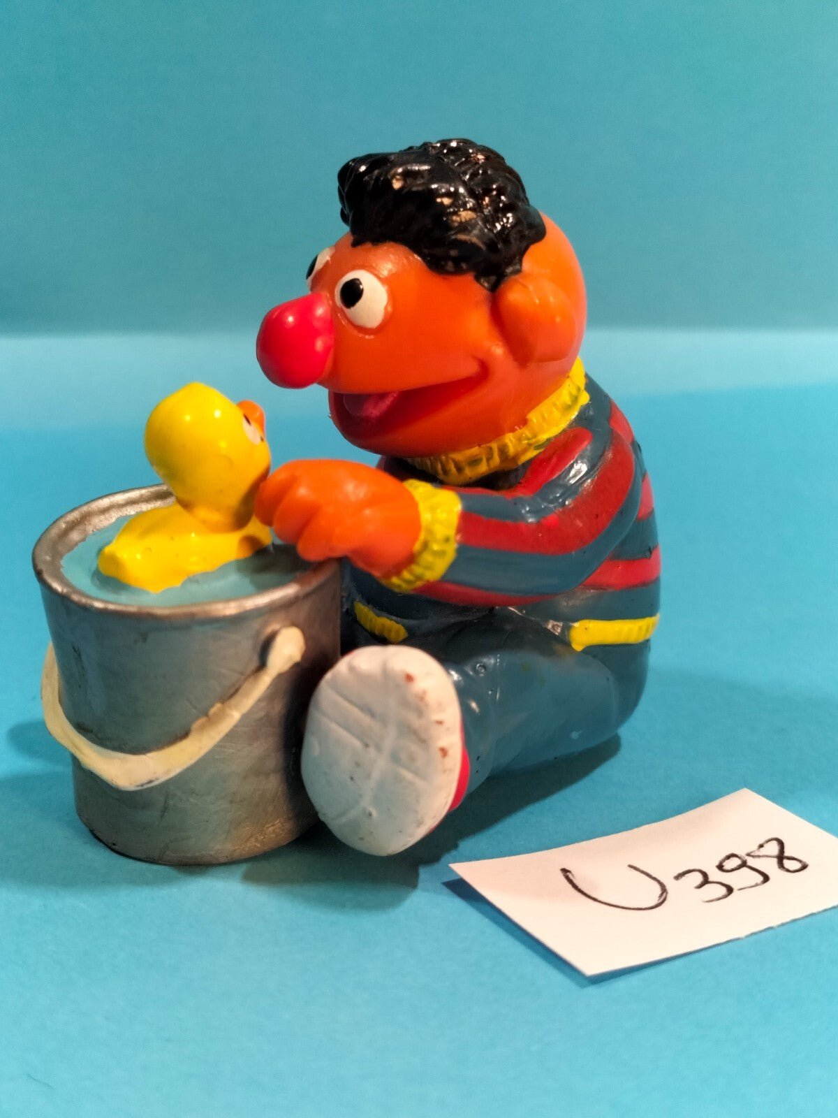Figurine SESAME STREET U398: ERNIE duck/duck - JHP - Henson Applause 4cm