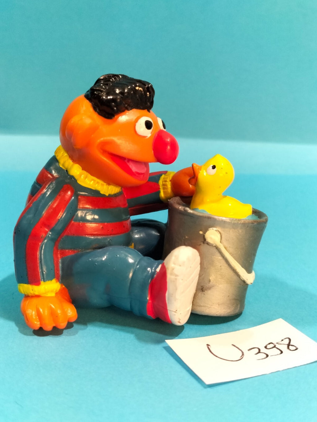 Figurine SESAME STREET U398: ERNIE duck/duck - JHP - Henson Applause 4cm