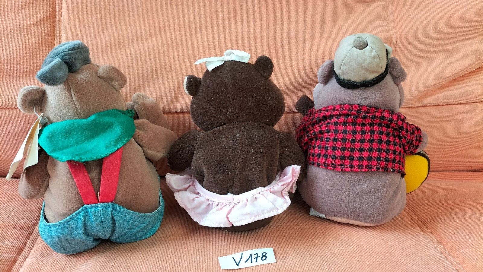 Lot n°V178: 3 Critter Country bears Disney bear soft toys 20cm