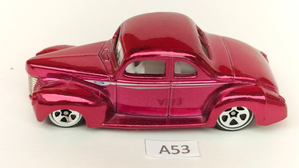 A53 Hot Wheels Classics 1940 Ford Coupe Pink Rare