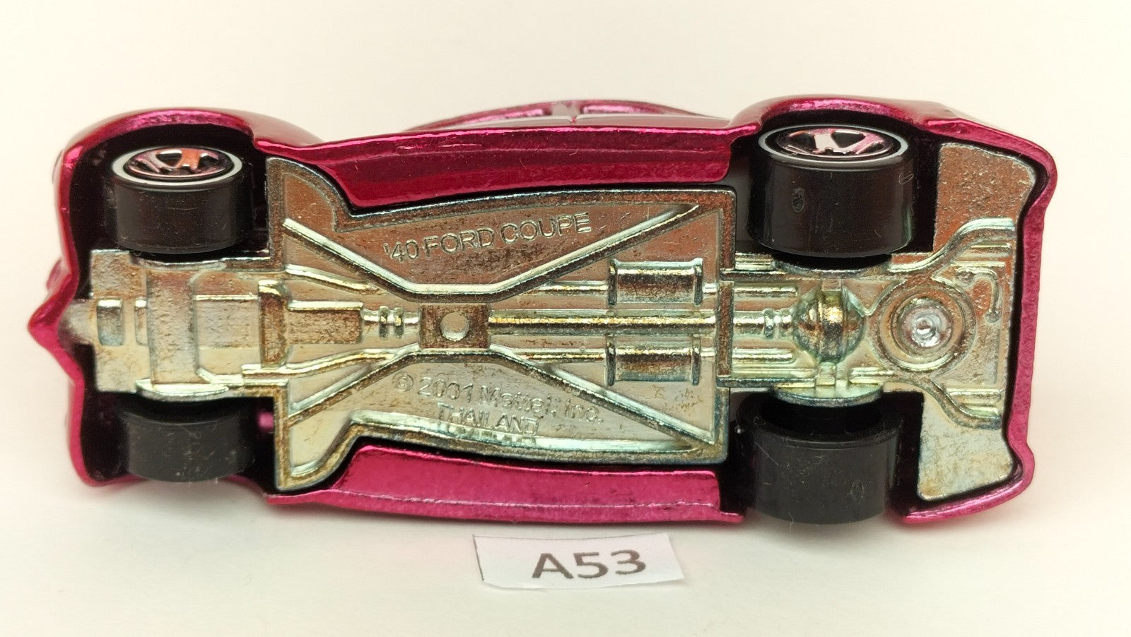 A53 Hot Wheels Classics 1940 Ford Coupe Pink Rare