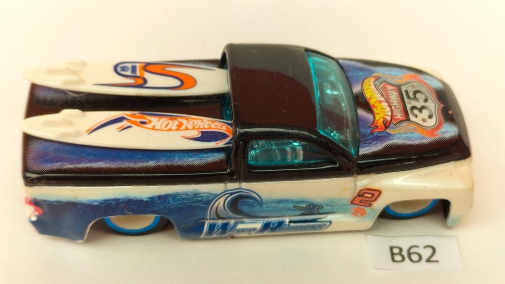 Car B62 Hot Wheels Switchback surf Wave ripper truck Highway 35 rare