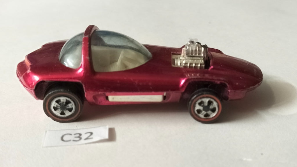 Voiture C32 Hot Wheels Pink Silhouette Vintage Red line Rare