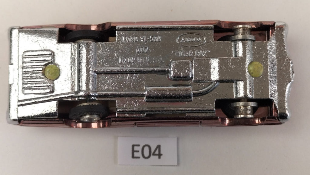 Rare 1967 Ford Galaxie 500XL E04 Aurora Cigar Box Diecast Car