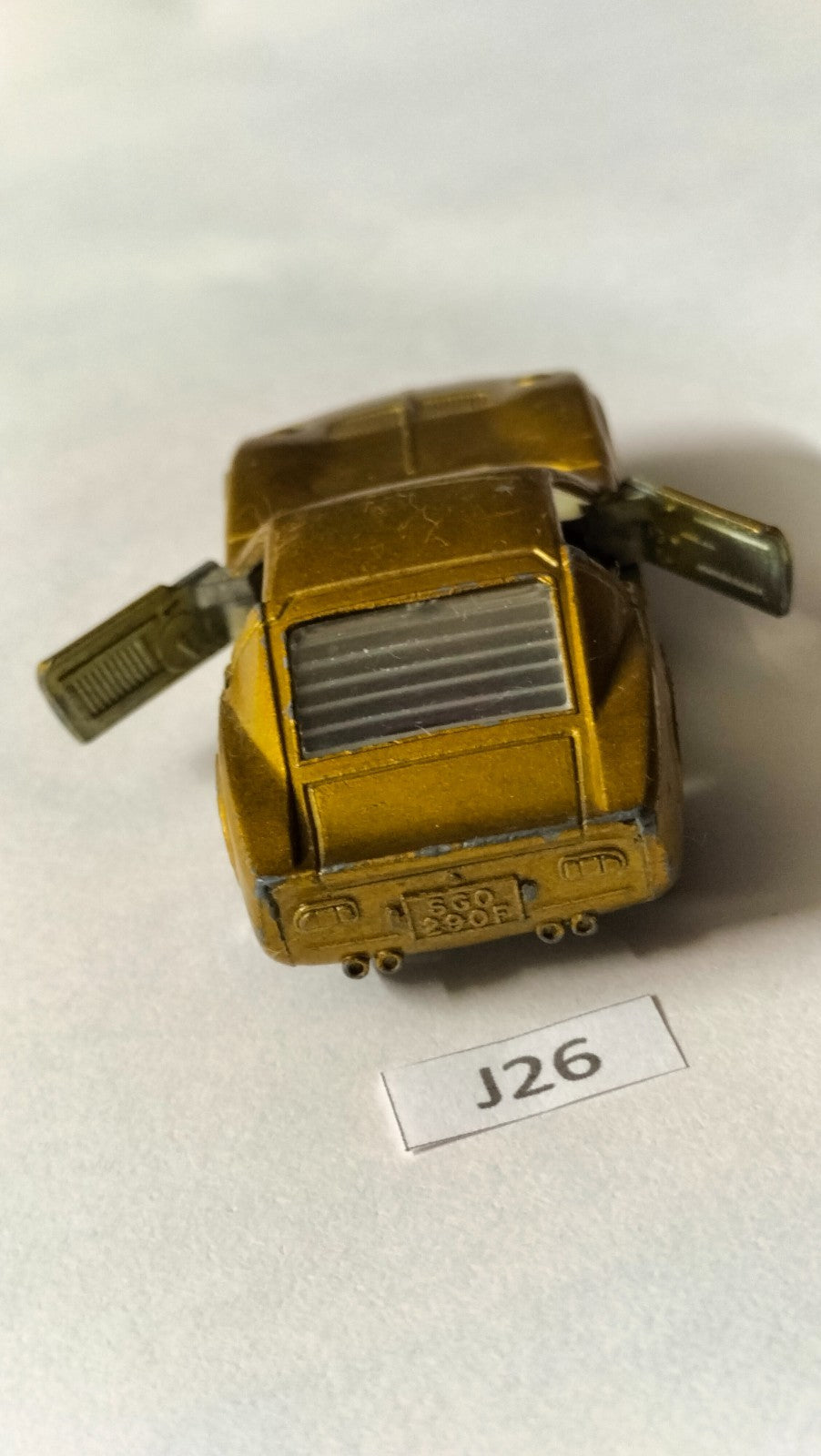 Matchbox Lesney Superfast J26 Car #33 Lamborghini Miura - 1969