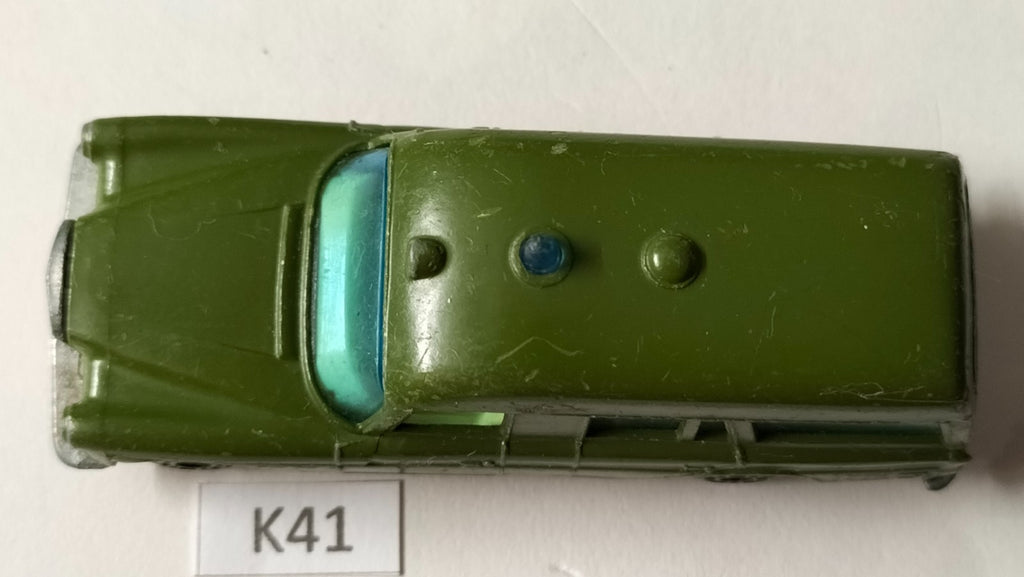 K41 Matchbox Lesney Superfast Mercedes Benz Military Ambulance Binz