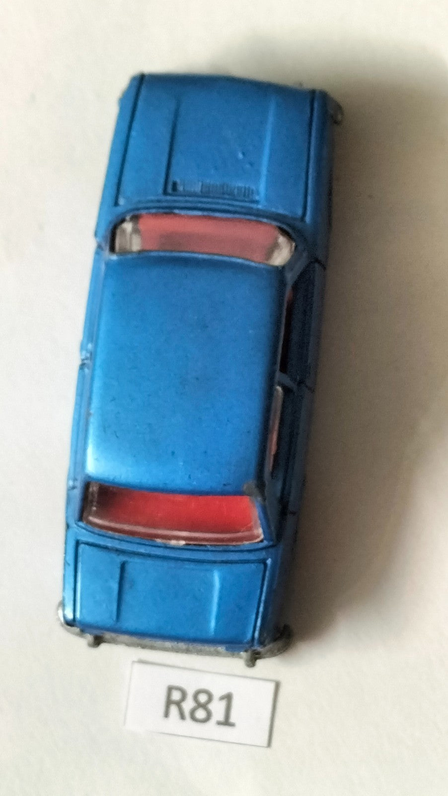 Rare R81 Politoys/Polistil/Penny Fiat 124 Car