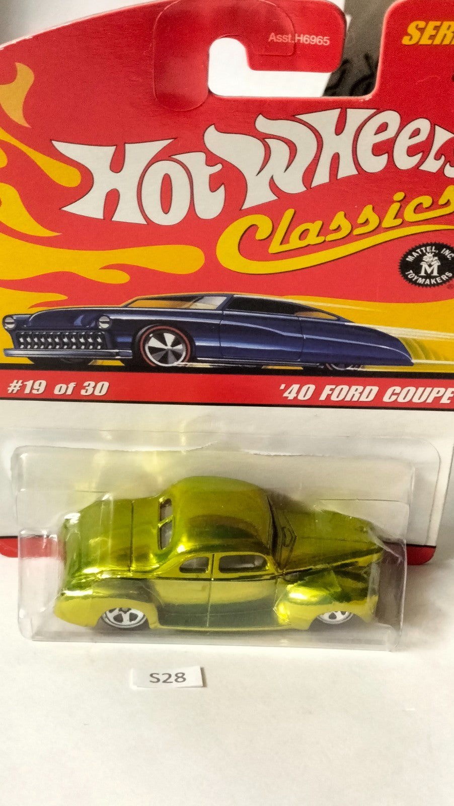 Hot Wheels Classics '40 Ford Coupe S28 Car
