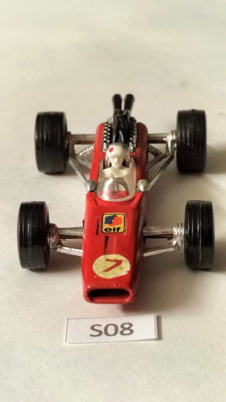 Majorette S08 #228 F1 ELF car (rare)