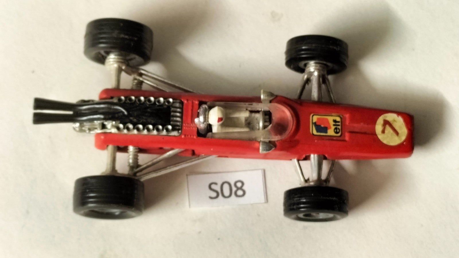 Majorette S08 #228 F1 ELF car (rare)