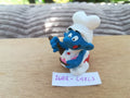 Smurf figurine 268R: Gourmet Pastry Chef - China 1982 Schleich