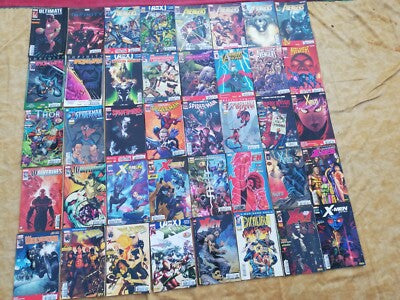 Choose 3 Marvel/DC comics from the photos (€6 for all 3)