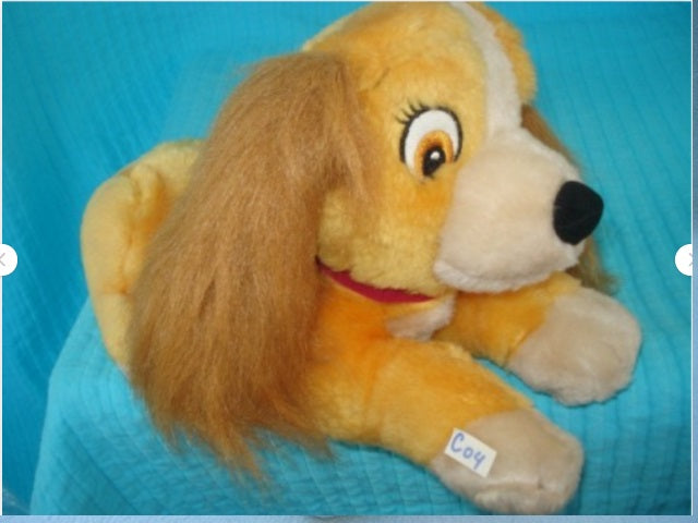 Plush toy #C04: Lady Bag *Lady &amp; the Tramp* Disney 30cm