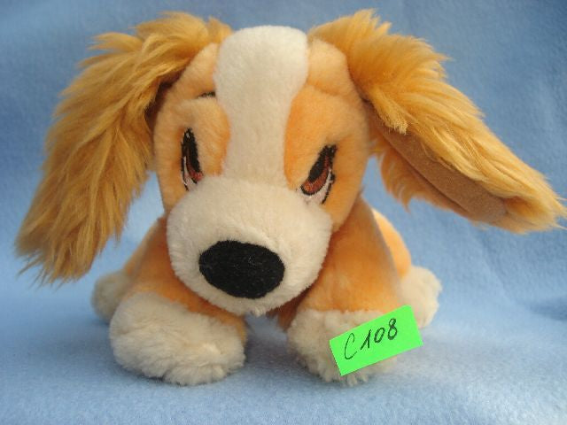 Plush toy #C108: Lady (Lady &amp; the Tramp) Disney 16cm