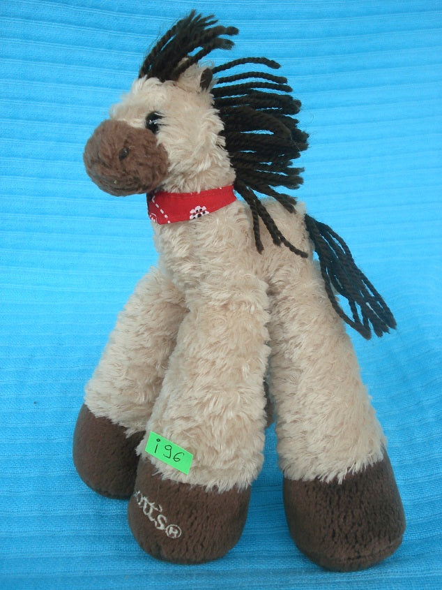 Plush n°I96: HORSE 22cm knott's horse
