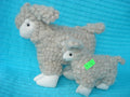 Plush toy #J36: Set of 2 SHEEP 20cm
